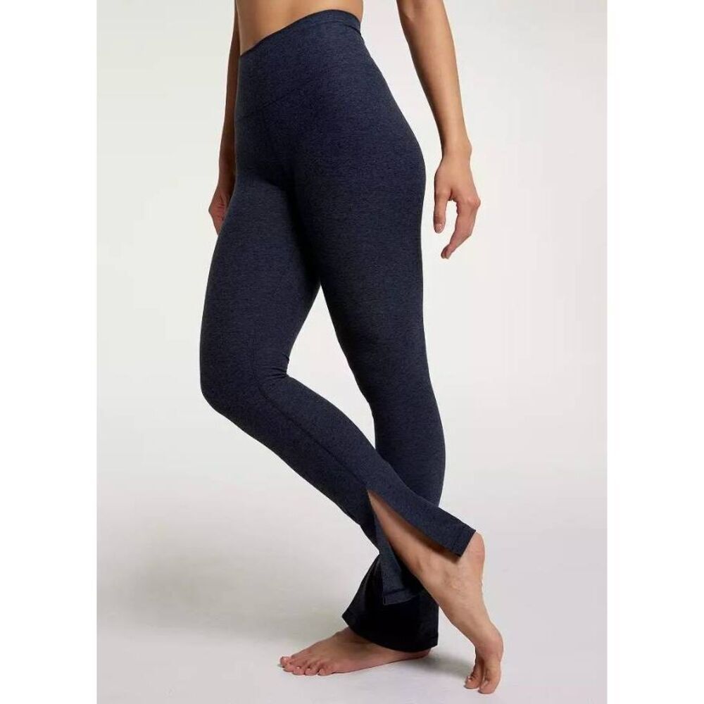 EUC Calia Navy Blue Lustralux Ultra Slim Bootcut Pant Size Small